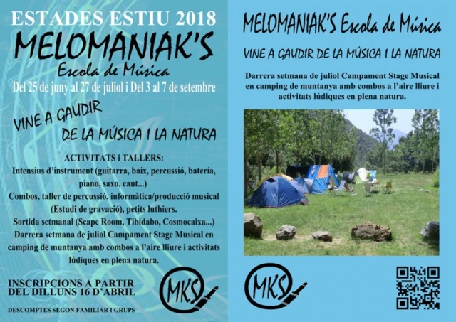 Estades estiu 2018 Estades estiu 2018